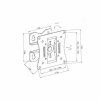 UCHWYT DO TV LED/LCD 10-27 15KG CV-25  reg. pion/poziom OEM